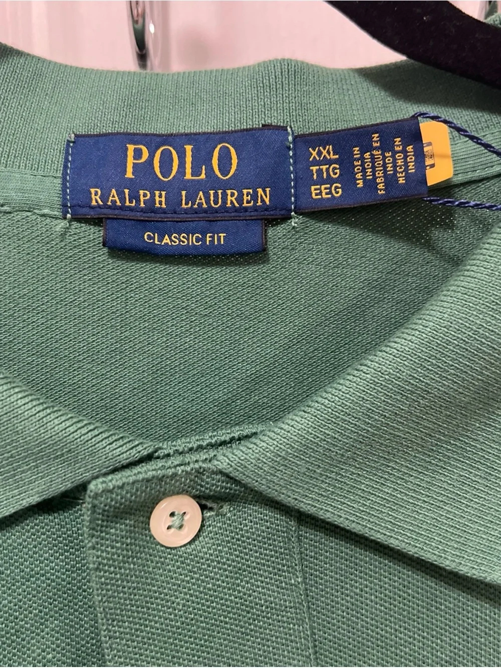 NEW Polo Ralph Lauren #3 Big Pony XXL Classic Fit Grass Green Polo Shirt